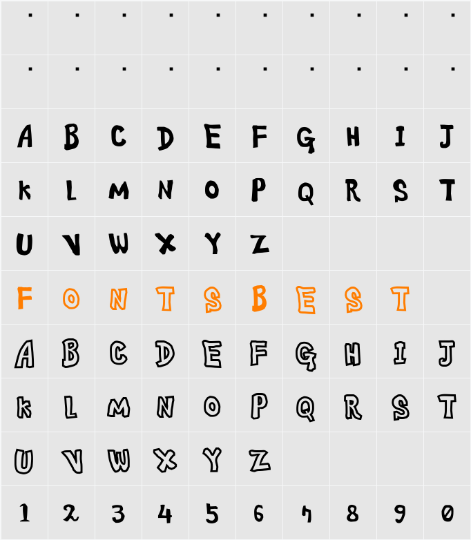ananda Character Map