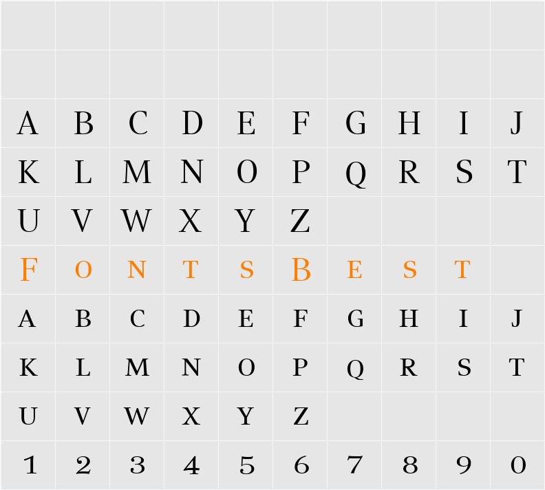 CompatilText LT Character Map