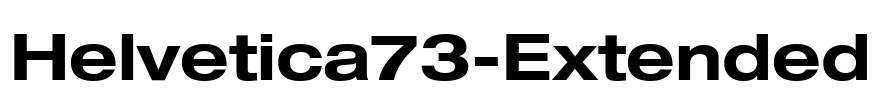 Helvetica73-Extended
