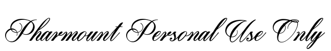 Pharmount Personal Use Only
