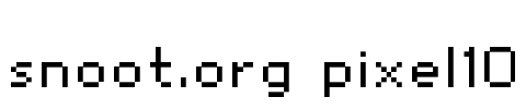 snoot.org pixel10
