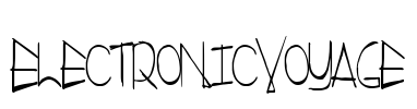 ElectronicVoyage Font Image