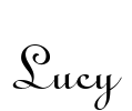 Lucy Font Image