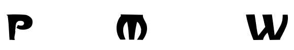 ParisMetro Wd Font Image