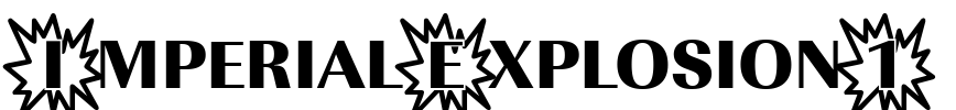 ImperialExplosion1 Font Image