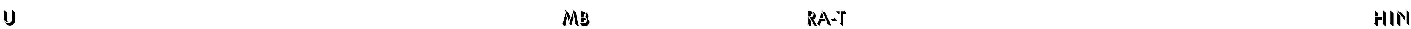 Umbra-Thin Font Image
