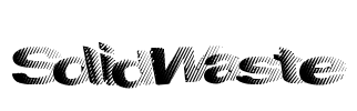 SolidWaste Font Image