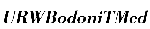 URWBodoniTMed