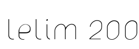 lelim 200 Font Image