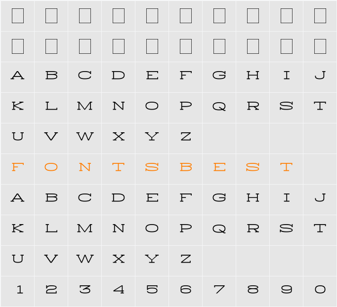 History Repeating Horizontal Character Map