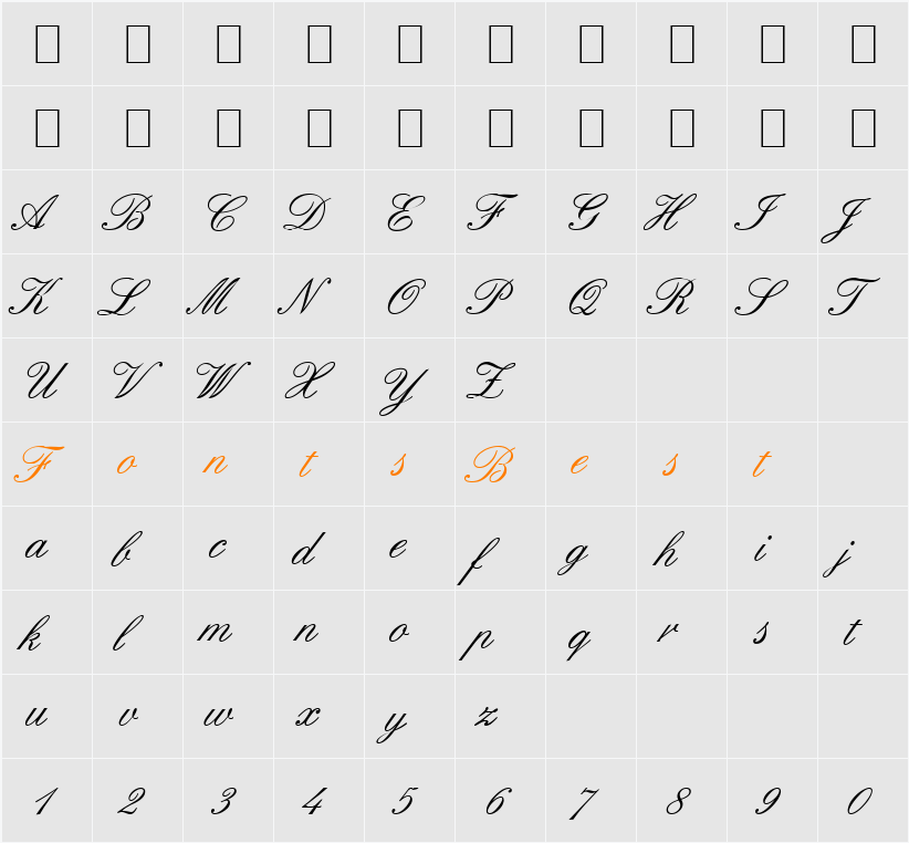 Trapped 1 Character Map