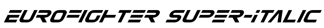 Eurofighter Super-Italic