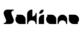 Sakiane Font Image
