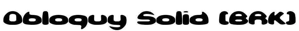 Obloquy Solid (BRK)