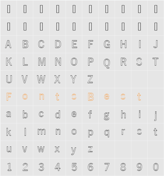 NewsGotTMedOu1 Character Map