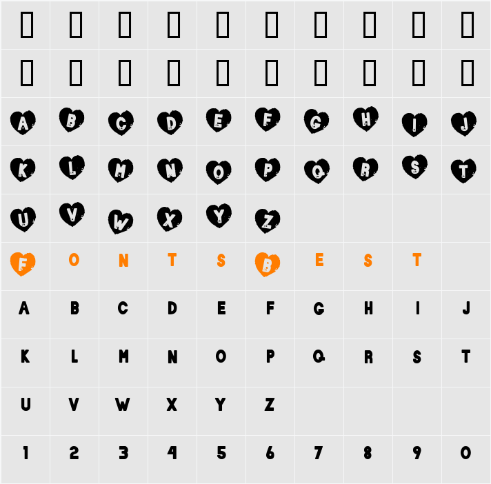 Loverboy Character Map