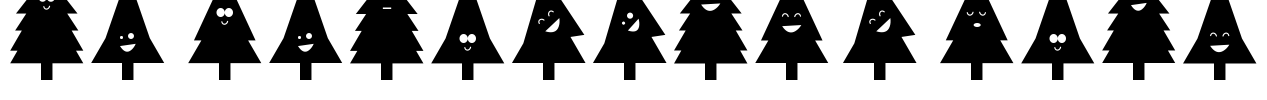 oh christmas ding Font Image