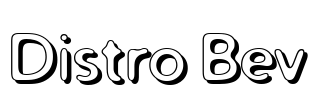 Distro Bev Font Image