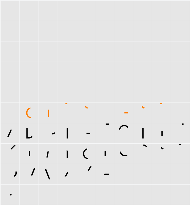 DearJohn-Bold Character Map