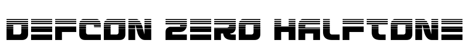 Defcon Zero Halftone