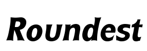 Roundest Font Image
