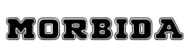 MORBIDA Font Image