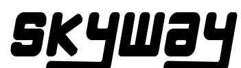 Skyway Font Image