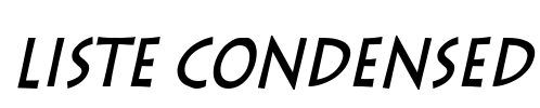 Liste Condensed