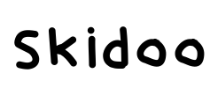 Skidoo Font Image