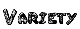 Variety Font Image