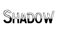 Shadow Font Image