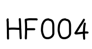 HF004 Font Image
