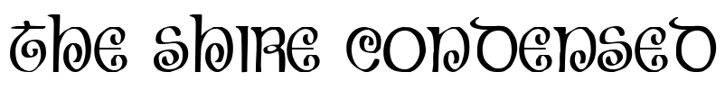 The Shire Condensed