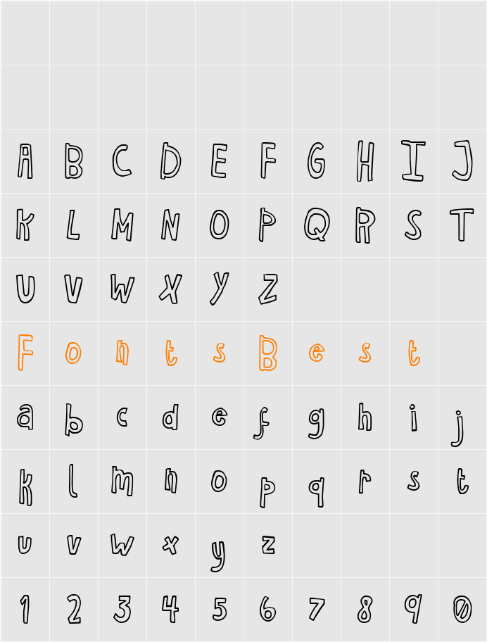 Havent Slept in Two Days Character Map