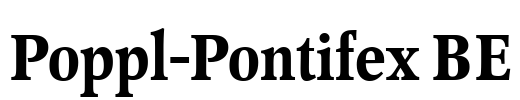 Poppl-Pontifex BE