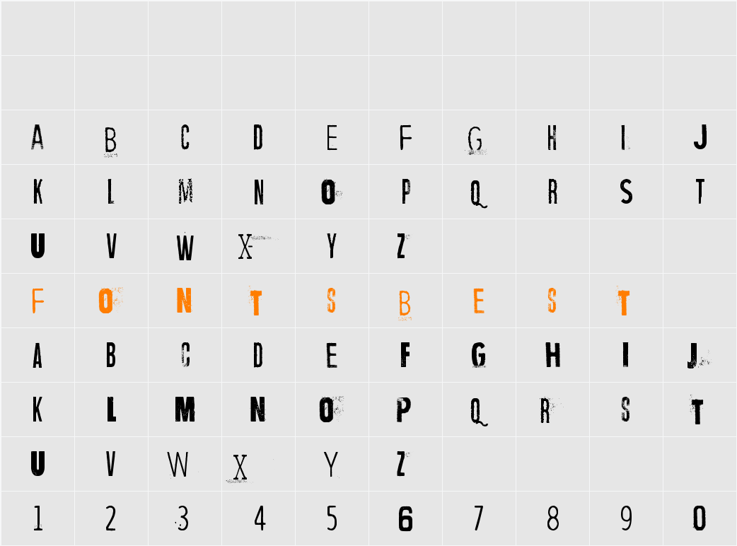 Wrong place, right time Character Map