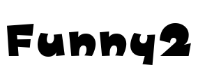 Funny2 Font Image