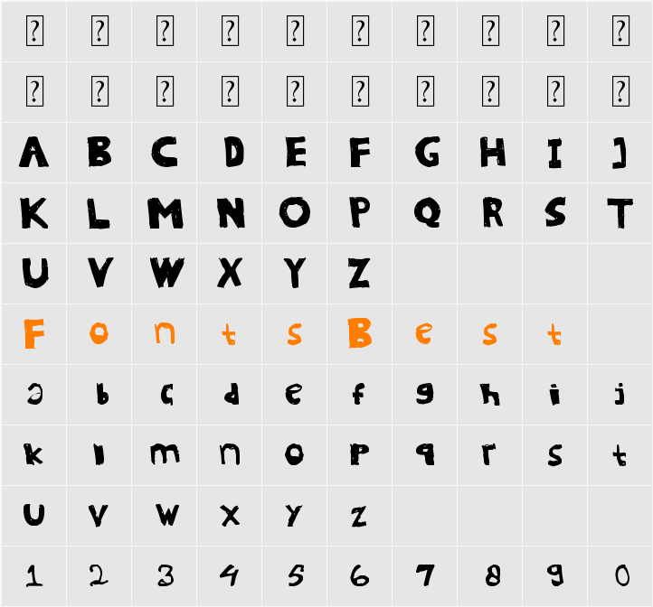 dani Character Map