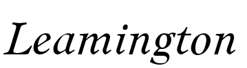 Leamington Font Image