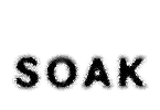 SOAK Font Image