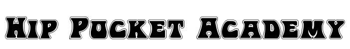 Hip Pocket Academy Font Image