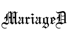 MariageD Font Image
