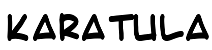 Karatula Font Image