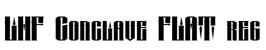 LHF Conclave FLAT reg Font Image