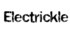 Electrickle Font Image