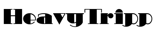 HeavyTripp Font Image