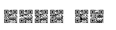 Scan me  Font Image