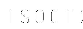 ISOCT2 Font Image