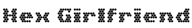 Hex Girlfriend Font Image