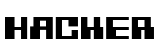 Hacker Font Image